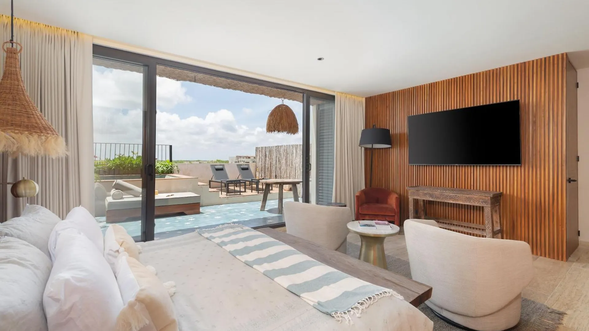 Hermoso Penthouse En Aldea Zama 3Bedromm Tulum Mexico