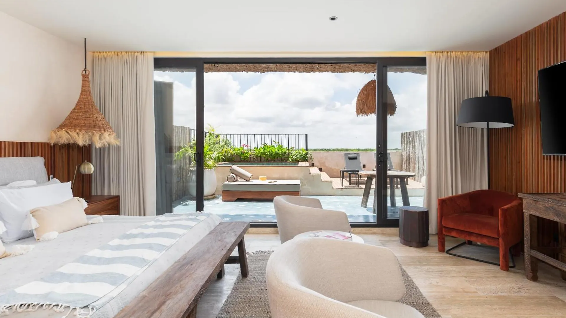 Apartment Hermoso Penthouse En Aldea Zama 3Bedromm Tulum Mexico